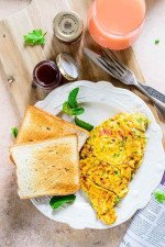 Masala Omelet with Tast